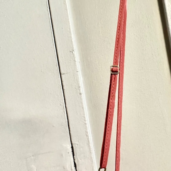 BLACK HALO SILK CAMISOLE MERMAID CUPS ADJUSTABLE BACK IN CORAL sz 10 - Picture 6 of 9